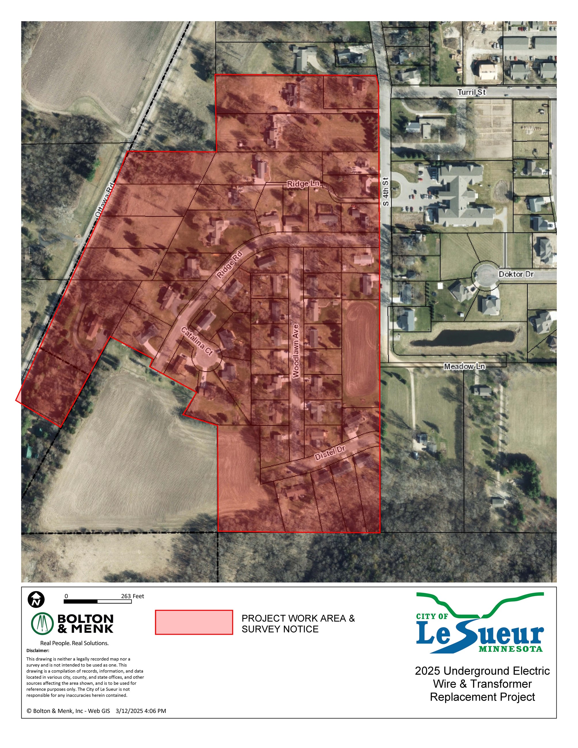 2025 Electric Underground Project Map