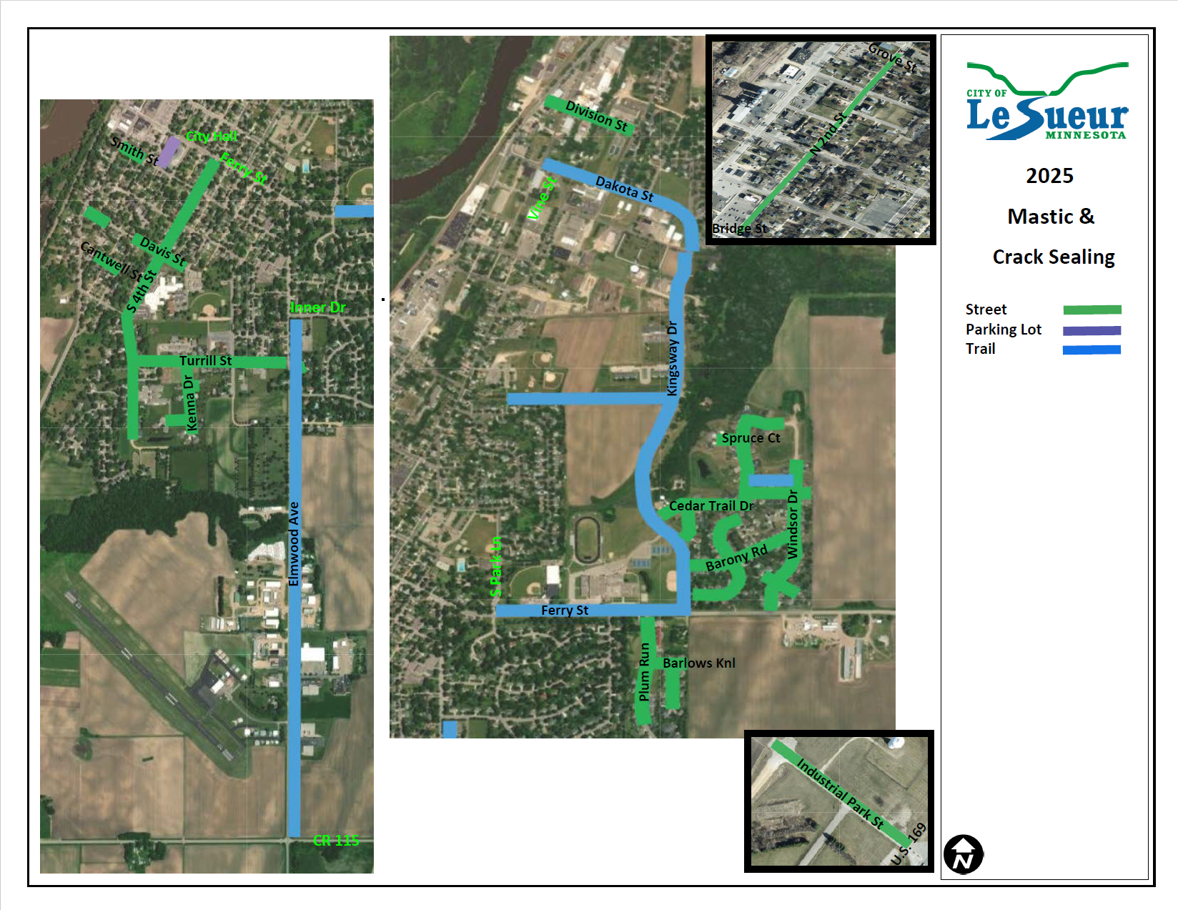 2025 Mastic-Crack Seal Map