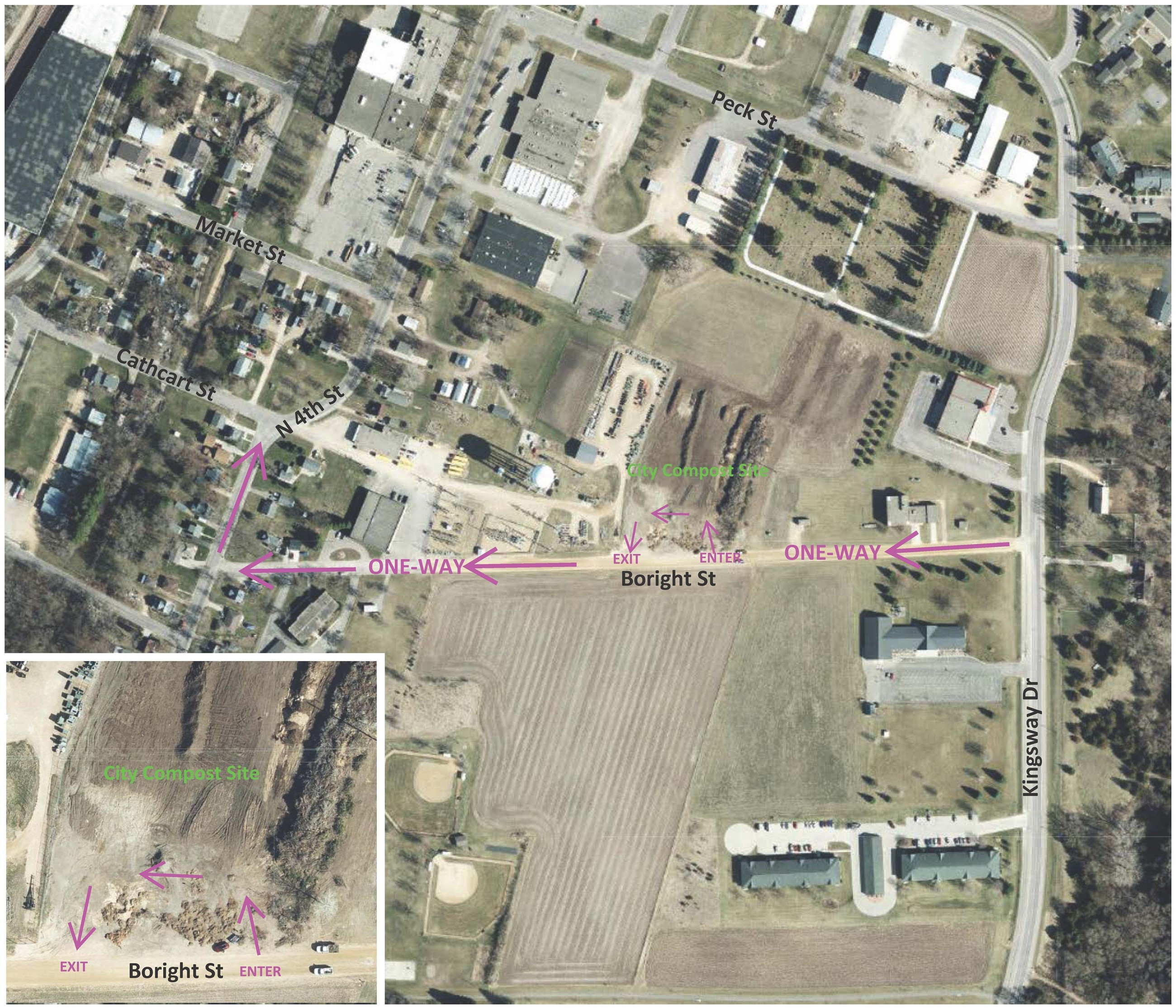 2025 Spring Clean-Up Map