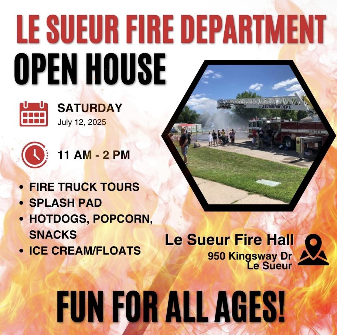 Fire Dept. Open House July 12, 2025
