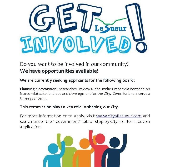 Get Involved: Accepting Planning Commission Applications