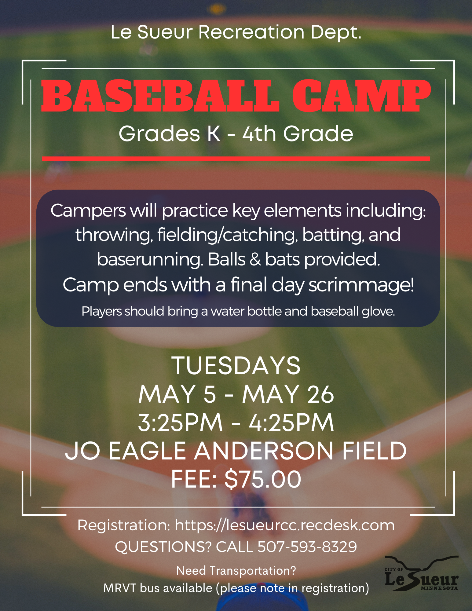 Baseball Camp 2026