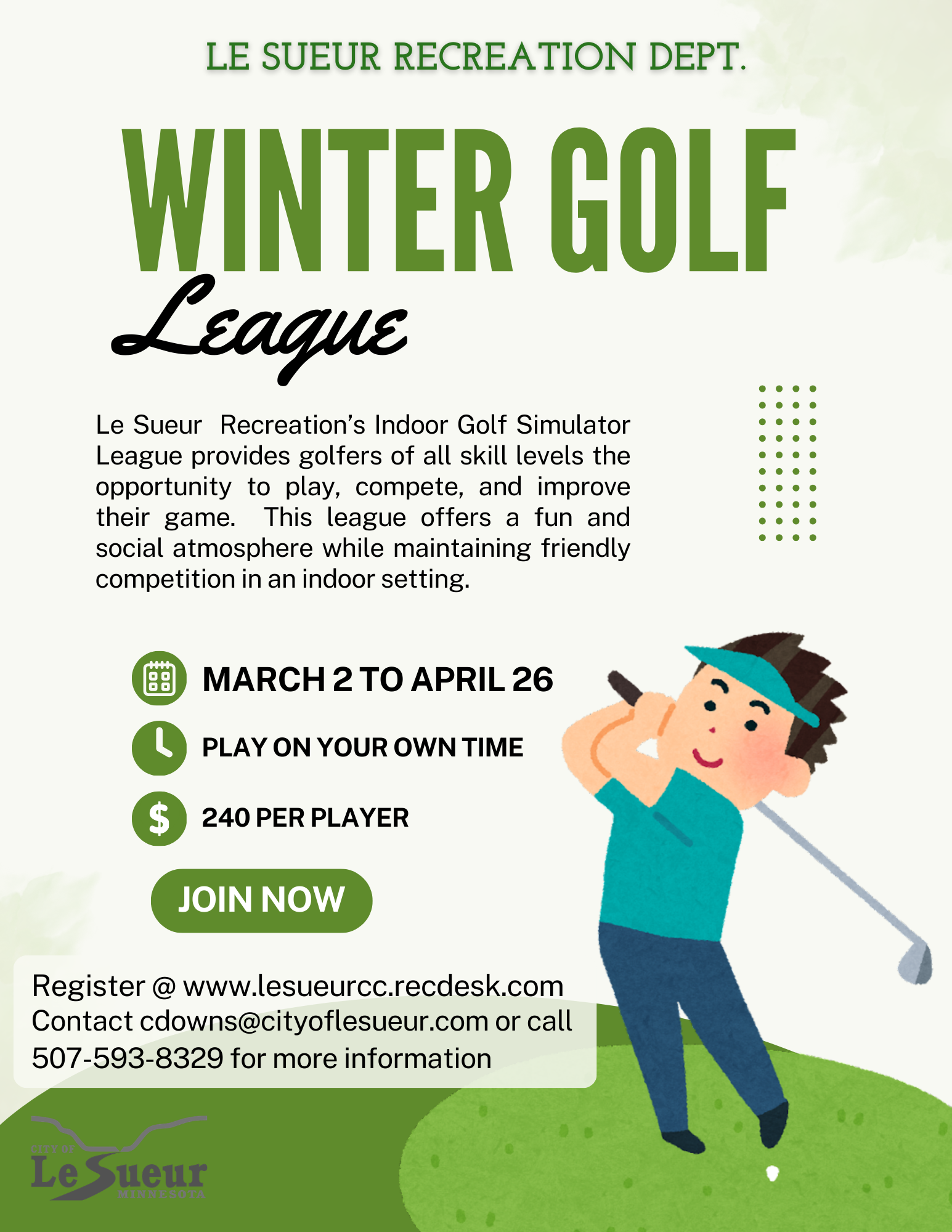 2026 Winter Golf League